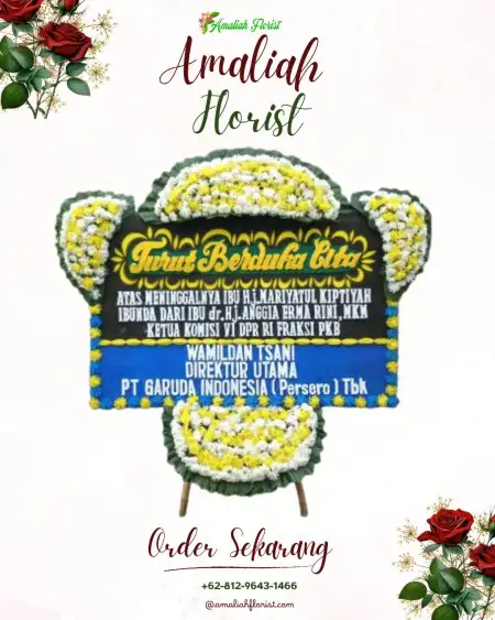 Papan Bunga Duka Haurkuning